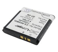 Techtek Battery CS-NK6MXL Compatible with 3250, 3250 XpressMusic, 6151, 6233, 6234, 6280, 6288, 9300, 9300i, Lucido, Luminoso, N73, N73 Music