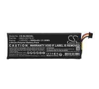 Techtek Battery CS-NLH823SL Compatible with Doorbell, GQ STYLE AC, GWX3T Replaces Nest G823-00179-01, GS25