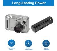 Techtek Battery CS-NP100FU Compatible with DS260, DX-9, FINEPIX MX-600, GC-QX3HD, GC-QX5HD, GC-S5, MX-500, MX-600, MX-600 Zoom, MX-600X, MX-600X,