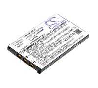 Techtek Battery CS-NP20CA Compatible with Exilim Card EX-S880, Exilim Card EX-S880BK, Exilim Card EX-S880RD, Exilim EX-M1, Exilim EX-M2, Exilim