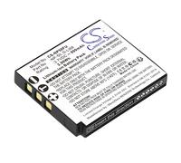 Techtek Battery CS-NP50FU Compatible with CFU0011, FinePix F100fd, FinePix F200EXR, FinePix F300EXR, FinePix F305EXR, FinePix F500EXR, FinePix