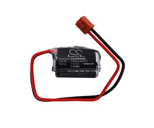 Techtek Battery CS-OP200SL Compatible with CJ1, CJ1G, CJ1H, CPM2A, CQM1H, NS7 Replaces Omron CPM2A-BAT01