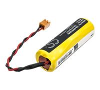 Techtek Battery CS-OPS100SL Compatible with CS1, CS1H, VR-004, VR-006, VR-006L, VR-008, VR4, VR6, VR8 Replaces Omron CS1W-BAT01, Panasonic ER6VCT