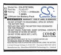 Techtek Battery CS-OTE700SL Compatible with EE70, EE70VB, Mini 2 4G LTE Replaces Alcatel TLi021F7