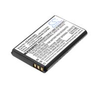 Techtek Battery CS-PHX128SL Compatible with Dixo, Xenium 128, Xenium X116, Xenium X125, Xenium X126 Replaces Orange 178100170, Philips