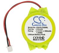 Techtek Battery CS-PLC320SL Compatible with FP-X series controllers, GT32 display, GT32M display, GT32T display Replaces Panasonic AFPX-BATT, CR2450