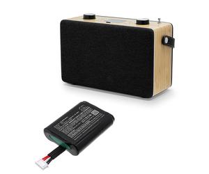 Techtek Battery CS-RBP300XL Compatible with Revival Icon, Stream 95i Replaces Roberts BP18650-3S1P, BP3