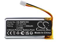 Techtek Battery CS-RMP01RC Compatible with BASILISK ULTIMATE, NAGA PRO, RC30-031701, RZ01-03420, RZ01-034200100 Replaces Razer CP-RC30D