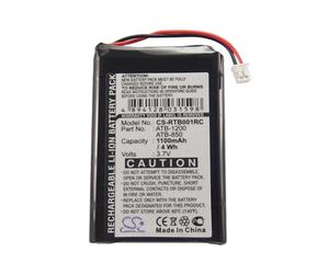 Techtek Battery CS-RTB001RC Compatible with T2B, T2C, T2Cs, T3 Replaces RTI ATB-1200