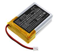 Techtek Battery CS-SD127SL Compatible with SD-1275, SD-1275E, SD-875, SD-875E, SportTrainer SD-1275 Black Edition Collar, SportTrainer SD-1275E