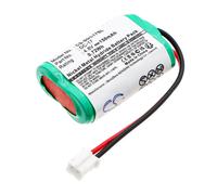 Techtek Battery CS-SDC17SL Compatible with Field Trainer SD-400, Field Trainer SD-400S, FieldTrainer SD-400, FR200, MH120AAAL4GC, PDT00-12470,