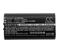 Techtek Battery CS-SDH20XL Compatible with TEK 2.0 GPS handheld Replaces SportDog 650-970, V2HBATT