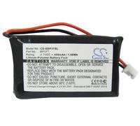 Techtek Battery CS-SDP37SL Compatible with DA210, iQ plus remote transmitter, iQ transmitter, Transmitter iQ Replaces Dogtra BP37T