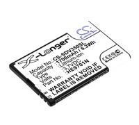 Techtek Battery CS-SDV350SL Compatible with G-4L, Handheld Video Magnifier, Snow, Snow 4.3", V350, V500 Replaces Sonocaddie G-4L, HE9701N, Zoomax