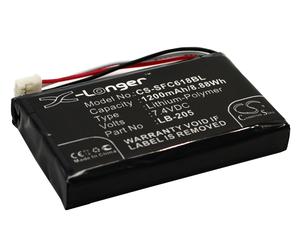 Techtek Battery CS-SFC618BL Compatible with 6165 G3, 6175, 6185 Replaces Safescan 131-0477, LB-205