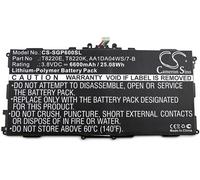 Techtek Battery CS-SGP600SL Compatible with Galaxy Note 10.1, Galaxy Note 10.1 2014, Galaxy Note 10.1 2014 Edition, Galaxy TabPRO 10.1, Galaxy