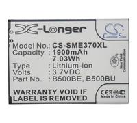 Techtek Battery CS-SME370XL Compatible with Galaxy S4 Mini, Galaxy S4 Mini Duos, Galaxy S4 Mini LTE, GT-i9190, GT-i9192, GT-i9195, GT-i9197X,