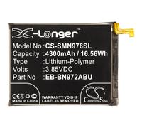 Techtek Battery CS-SMN976SL Compatible with Galaxy Note 10 Plus, Galaxy Note 10+, Galaxy Note 10+ 5G, Note 10 Plus 5G, SC-01M, SM-N975D,