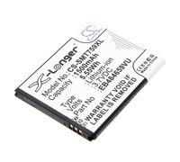 Techtek Battery CS-SMT759XL Compatible with Ancora, Conquer 4G, Exhibit 4G, Exhibit II 4G, Focus Flash, Galaxy Centura, Galaxy Discover, Galaxy