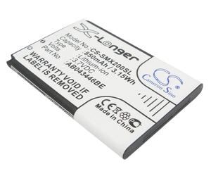Techtek Battery CS-SMX200SL Compatible with GT-C5212, GT-E1080, GT-E1100, GT-E1107, GT-E1120, GT-E1120C, GT-E1310, GT-E1310C, GT-E1360,