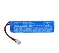 Techtek Battery CS-SNX610RX Compatible with Transmitter NX6, Transmitter NX8 Replaces Spektrum SPMB2000LITX1S