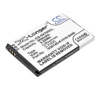 Techtek Battery CS-SX785 ompatible with 52-S2352-R141, Gigaset SL350H, Gigaset SL400, Gigaset SL400A, Gigaset SL400H, Gigaset SL450H, Gigaset