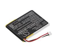 Techtek Battery CS-SXC550SL Compatible with EPOS ADAPT 660, MB 660, PXC 550 Replaces Sennheiser 507271-88, AHB413645PCT