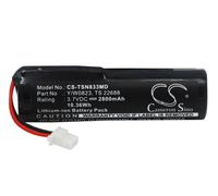 Techtek Battery CS-TSN833MD Compatible with S1 Pipet Filler Replaces Thermo Scientific 22688-VAN, TS 22688, Y/W0823