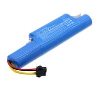 Techtek Battery CS-VDR102VX Compatible with VR 102, VR 201 PetPro, VR 303, VR One Replaces Vileda 0769-03, 18650-AA