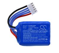 Techtek Battery CS-WEU340SL Compatible with eU340 Smartsafe, switch eUhr eU340 Smart Safe Replaces WIR Elektronik 1100-000080