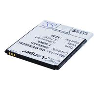 Techtek Battery CS-WKR002SL Compatible with 9669, Freddy, Rainbow Jam, Rainbow Jam 3G, Rainbow Lite 4G Replaces Wiko 5222, S5222