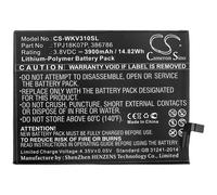 Techtek Battery CS-WKV310SL Compatible with View 4 Lite, View3 Pro, Y81 Replaces Wiko 386786, TPJ18K07P