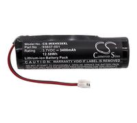 Techtek Battery CS-WXH938XL Compatible with 1919, 8148, 8504, 8504L, 8591, 8591L, Beretto Black Stealth, Beretto Chrome, Clipper, Cordless Magic