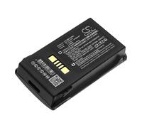 Techtek Battery CS-ZBC330BL Compatible with MC33, MC330, MC3300, MC330K, MC330M Replaces Zebra BT-000337, BT-000338, BTRY-MC33-27MA-01