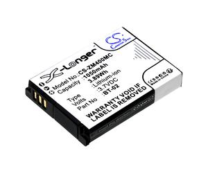 Techtek Battery CS-ZM400MC Compatible with 247-9036, Action Cam SCAA 5.00 A1, DC2000, DC2000 Pro, LC200W, LC200W Mini WiFi Cam, Q4, Q4 Handy