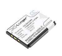 TECHTEK battery replaces BLC-1, for BLC-2, for BMC-3 compatible with [NOKIA] 1220, 1221, 1260, 1261, 2260, 3310, 3315, 3330, 3350, 3360, 3385, 3390, 3395, 3410, 3510, 3510i, 3520, 3530, 3560, 357 FBA