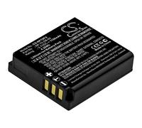 TECHTEK battery replaces BP-41, for BP-DC4, for CGA-S005, for CGA-S005A, for CGA-S005A/1B, for CGA-S005E, for CGA-S005E/1B, for DB-60, for DB-65, for DMW-BCC12, for NP-70 compatible with [LEICA] FBA