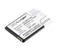 TECHTEK battery replaces DBC-800A, for DBC-800B, for DBC-800D, for DBP-800B, for F100, for PX-3371-912, for PX-3446-675, for XYP1110007704 compatible with [DORO] 2424, 5030, 5031, 507S, 508, 509, FBA