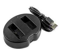 TECHTEK Charger compatible with [Olympus] E-400, E-410, E-420, E-450, E-620, E-P2, E-P2 Pen, E-PC2, E-PL5, E-PL6, E-PL7, E-PL8, E-PM2, EP-1, EP-1 Pen, Evolt E-400, Evolt E-410, E-420, E-450, E-620, O