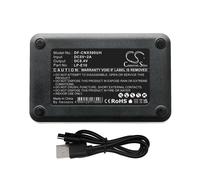 Techtek Charger DF-CNX500UH Compatible with DS126291, DS126491, DS126621, EOS 1100D, EOS 1200D, EOS 4000D, EOS Kiss X50, EOS Kiss X70, EOS Kiss