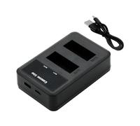Techtek Charger DF-CNX700UH Compatible with EOS 100D, EOS Kiss X7, EOS M, EOS M2, EOS SL1, EOS-M, EOS-M10, EOS-M100, EOS-M2, EOS-M50, OS-M,