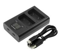 Techtek Charger DF-LXM100UH Compatible with OM SYSTEM OM-1, OM-1 Mirrorless Replaces OLYMPUS BLX-1