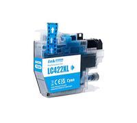 Techtek Ink cartridge 19ml compatible with [Brother] MFC-J 5340 DW, MFC-J 5340 DWE Ecopro, 5345 DW, 5740 6540 6540 DWE, 6590 6940 replaces LC-422XL (LC422XLC)