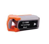 Techtek Ink cartridge 3ml compatible with [Canon] BJC 50, BJC 55, 70, 80, 85, 85 PW replaces BCI-11 (BCI-11BK)