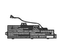 TECHTEK Notebook battery 2700mAh compatible with [Lenovo] Pavilion x360 13-u018TU replaces L21C2PJ0, L21D2PJ0, L21L2PJ0, L21M2PJ0, SB11B48820