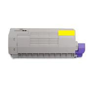 Techtek Toner OK-C532Y-6K-C Compatible with C 532 DN, C 542, C 542 DN, MC 563, MC 563 DN, MC 573, MC 573 DN Replaces OKI 46490605