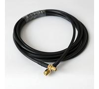 TECHTOO® Durable Reverse Polarity RP-SMA Female to RP-SMA Male RF Antenna Pigtail Jumper Adapter Extension Coaxial Cable Pigtail Cable for Network Antennas/Router/Amplifier 3M / 10FT