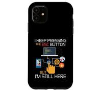 Techy Gifts For Men Programmer Programming The ESC Case for iPhone 11