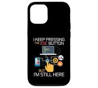 Techy Gifts For Men Programmer Programming The ESC Case for iPhone 12/12 Pro