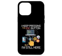 Techy Gifts For Men Programmer Programming The ESC Case for iPhone 12 Pro Max
